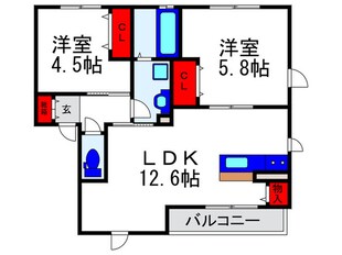 ファミ－ルの物件間取画像